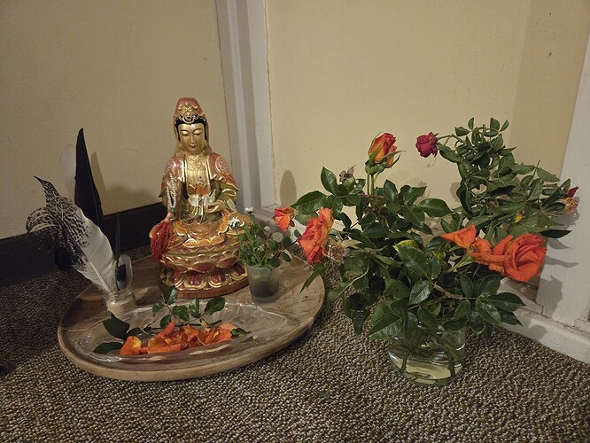 20260708 Guanyin in my living room