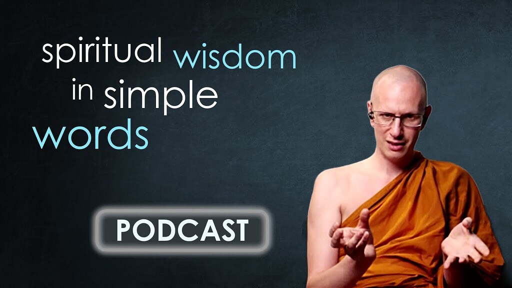 Sunyo I've recorded a podcast with Bhante Sunyo - AV - Discuss & Discover